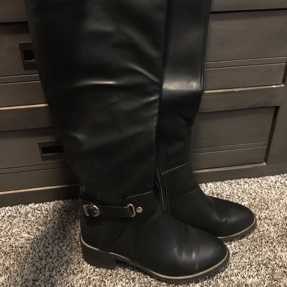 High black boots past the knee - Picture 4 of 5